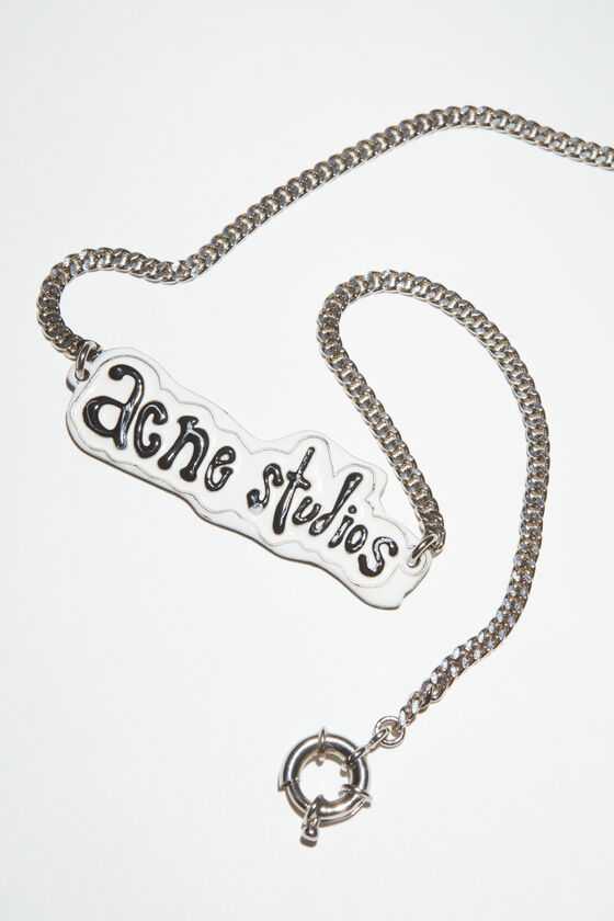 (image for) Functional Logo label necklace